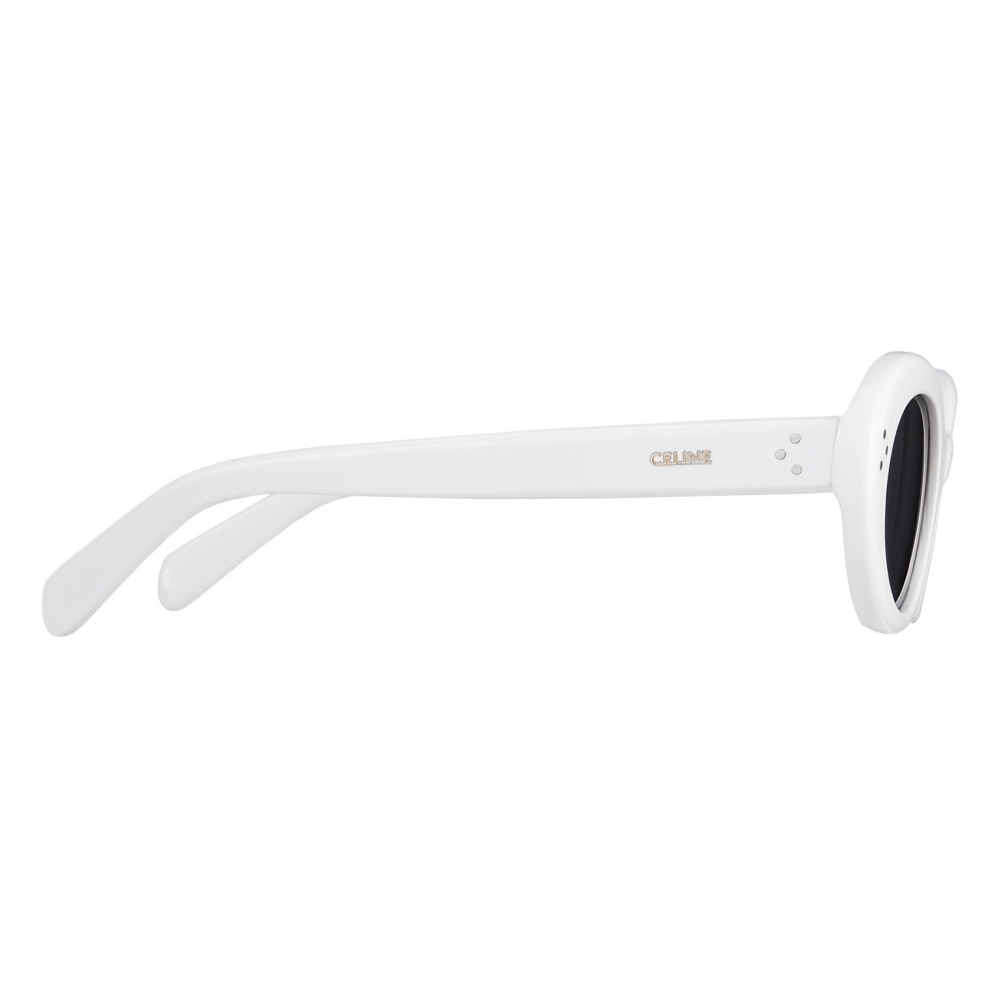 Céline - Cat Eye Sunglasses in Acetate - White - Sunglasses