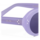Céline - Occhiali da Sole  Cat Eye S193 in Acetato - Lilla Opalescente - Occhiali da Sole - Céline Eyewear