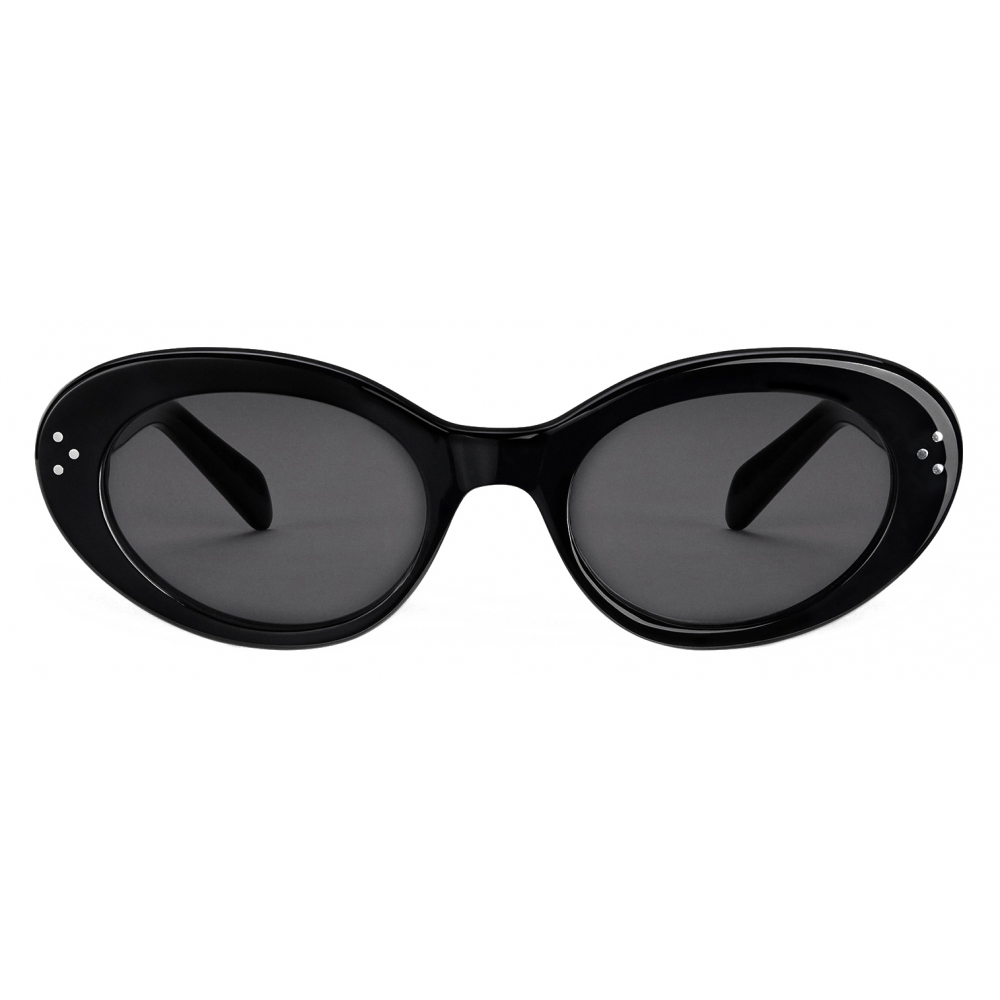 CELINE EYEWEAR Oversized cat-eye acetate sunglasses
