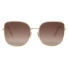 Céline - Occhiali da Sole  Metal Frame 16 in Metallo - Oro Rosa Sfumato - Occhiali da Sole - Céline Eyewear