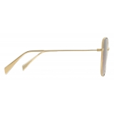 Céline - Metal Frame 16 Sunglasses in Metal - Gold Gradient Pink - Sunglasses - Céline Eyewear