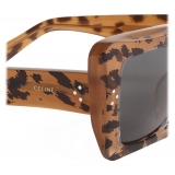 Céline - Square S156 Sunglasses in Acetate - Leopard - Sunglasses - Céline Eyewear