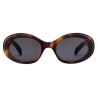 Céline - Occhiali da Sole Triomphe 01 in Acetato - Avana Biondo - Occhiali da Sole - Céline Eyewear
