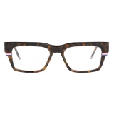 Thom Browne - Tortoiseshell Rectangular Sunglasses - Thom Browne Eyewear