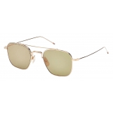 Thom Browne - White Gold Square Sunglasses - Thom Browne Eyewear