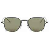 Thom Browne - Black Thin Squared Sunglasses - Thom Browne Eyewear