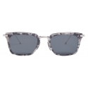 Thom Browne - Grey Tortoise Wayfarer Sunglasses - Thom Browne Eyewear