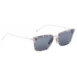 Thom Browne - Grey Tortoise Wayfarer Sunglasses - Thom Browne Eyewear
