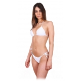 EP SheLux - Love21 - White - Swarovski - Luxury Exclusive Collection - Made in Italy - High Quality Swimsuit