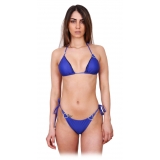 EP SheLux - Love21 - Blue - Swarovski - Luxury Exclusive Collection - Made in Italy - High Quality Swimsuit