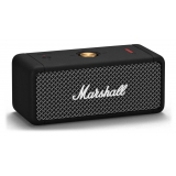 Marshall - Emberton - Nero - Bluetooth Speaker Portatile - Altoparlante Iconico di Alta Qualità Premium Classico