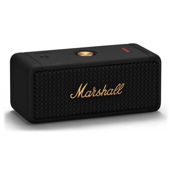 Marshall - Emberton Portable Bluetooth Speaker - Black & Brass