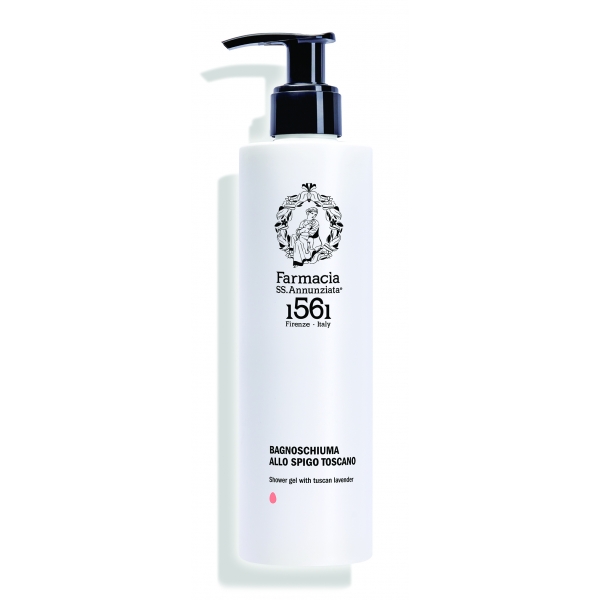 Farmacia SS. Annunziata 1561 - Shower Gel with Tuscan Lavender - Body Wash - Ancient Florence - 250 ml