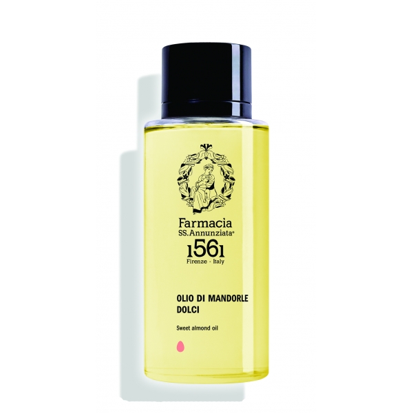 Farmacia SS. Annunziata 1561 - Sweet Almond Oil - Oil for Body, Face, Hair - Ancient Florence - 150 ml