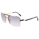 Cazal - Vintage 9102 - Legendary - Black Gold Grey - Sunglasses - Cazal Eyewear