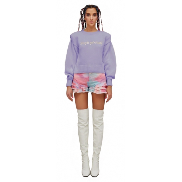 Teen Idol - Antares Sweater - Lilla - Maglioni - Teen-Ager - Luxury Exclusive Collection