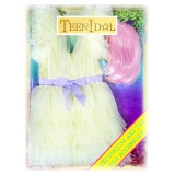 Teen Idol - Mini Dress in Tulle Orione con Spalle - Giallo - Abiti - Teen-Ager - Luxury Exclusive Collection