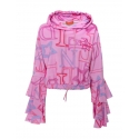 Teen Idol - Alfa Cropped Hoodie - Pink - Sweatshirts - Teen-Ager - Luxury Exclusive Collection