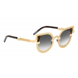 Portrait Eyewear - Charlotte Gold (C.04) - Sunglasses - Handmade in Italy - Exclusive Luxury Collection
