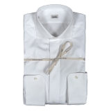 Alessandro Gherardi - Camicia a Manica Lunga - Bianco - Camicia - Handmade in Italy - Luxury Exclusive Collection