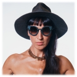 Portrait Eyewear - Charlotte Marmo Verde (C.07) - Occhiali da Sole - Realizzati a Mano in Italia - Exclusive Luxury Collection