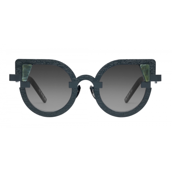 Portrait Eyewear - Charlotte Green Marble (C.07) - Sunglasses - Handmade in Italy - Exclusive Luxury Collection