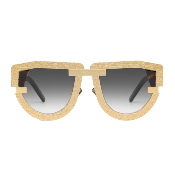 Portrait Eyewear - Interface Gold (C.04) - Sunglasses - Handmade in Italy - Exclusive Luxury Collection