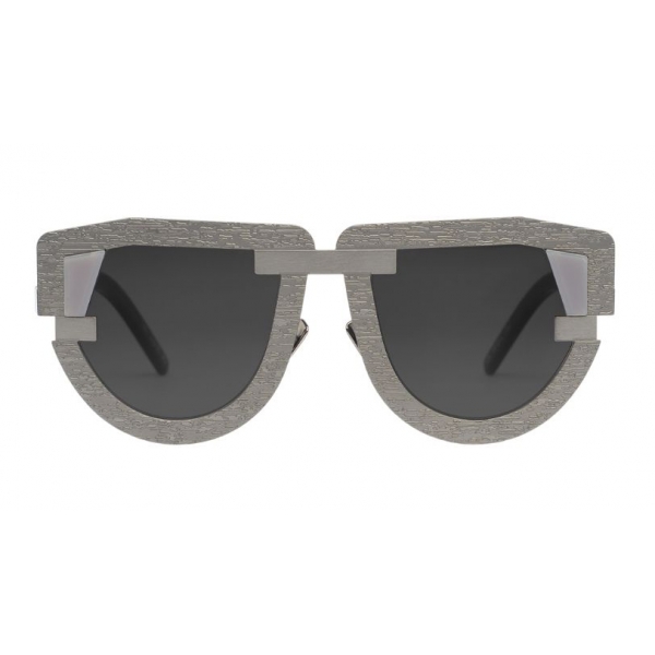 Portrait Eyewear - Interface Silver (C.05) - Sunglasses - Handmade in Italy - Exclusive Luxury Collection