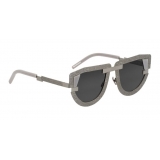 Portrait Eyewear - Interface Silver (C.05) - Sunglasses - Handmade in Italy - Exclusive Luxury Collection