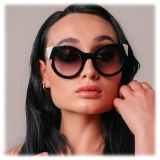 Potrait Eyewear - Das Model Nero e Crema (C.01) - Occhiali da Sole - Realizzati a Mano in Italia - Exclusive Luxury Collection