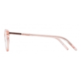 Portrait Eyewear - The Creator Crystal Pink (C.05) - Optical Glasses - Handmade in Italy - Exclusive Luxury Collection