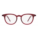 Portrait Eyewear - The Creator Bordeaux (C.08) - Occhiali da Vista - Realizzati a Mano in Italia - Exclusive Luxury Collection