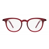 Portrait Eyewear - The Creator Bordeaux (C.08) - Optical Glasses - Handmade in Italy - Exclusive Luxury Collection