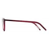 Portrait Eyewear - The Creator Bordeaux (C.08) - Optical Glasses - Handmade in Italy - Exclusive Luxury Collection