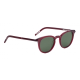 Portrait Eyewear - The Creator Bordeaux (C.08) - Sunglasses - Handmade in Italy - Exclusive Luxury Collection