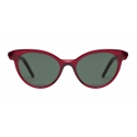 Portrait Eyewear - The Artist Bordeaux (C.08) - Sunglasses  - Handmade in Italy - Exclusive Luxury Collection