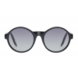 Portrait Eyewear - Hal Black and Silver (C.01) - Sunglasses - Handmade in Italy - Exclusive Luxury Collection