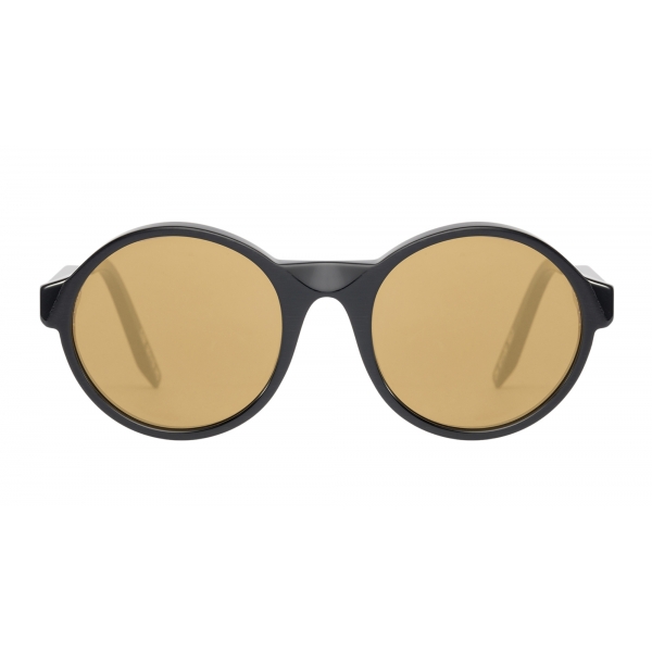 Portrait Eyewear - Hal Black and Gold (C.02) - Sunglasses - Handmade in Italy - Exclusive Luxury Collection