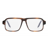 Portrait Eyewear - Syd Tortoise (C.03) - Optical Glasses - Handmade in Italy - Exclusive Luxury Collection