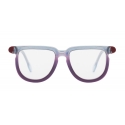 Portrait Eyewear - Robert Gradient Purple (C.08) - Optical Glasses - Handmade in Italy - Exclusive Luxury Collection