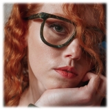 Portrait Eyewear - Robert Marmo Verde (C.13) - Occhiali da Vista - Realizzati a Mano in Italia - Exclusive Luxury Collection