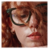 Portrait Eyewear - Robert Green Marble (C.13) - Optical Glasses - Handmade in Italy - Exclusive Luxury Collection