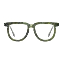 Portrait Eyewear - Robert Green Marble (C.13) - Optical Glasses - Handmade in Italy - Exclusive Luxury Collection