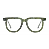 Portrait Eyewear - Robert Green Marble (C.13) - Optical Glasses - Handmade in Italy - Exclusive Luxury Collection