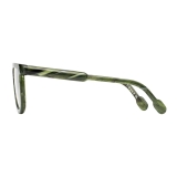 Portrait Eyewear - Robert Marmo Verde (C.13) - Occhiali da Vista - Realizzati a Mano in Italia - Exclusive Luxury Collection