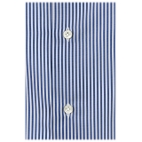 Alessandro Gherardi - Camicia a Manica Lunga - Riga Blu - Camicia - Handmade in Italy - Luxury Exclusive Collection