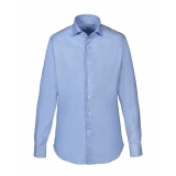 Alessandro Gherardi - Long Sleeve Shirt - Light Blue - Shirt - Handmade in Italy - Luxury Exclusive Collection
