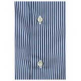 Alessandro Gherardi - Camicia a Manica Lunga - Riga Blu - Camicia - Handmade in Italy - Luxury Exclusive Collection