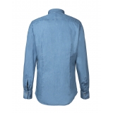 Alessandro Gherardi - Long Sleeve Shirt - Light Denim - Shirt - Handmade in Italy - Luxury Exclusive Collection