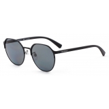 Giorgio Armani - Panthos Shape Men Sunglasses - Black Gray - Sunglasses - Giorgio Armani Eyewear
